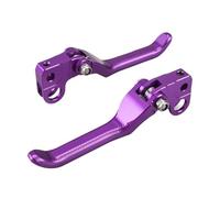 Palanca de embrague y freno Palancas de freno delanteras y traseras para Sur-Ron Light Bee X Surron S L1E 2025 2024 Ebike Kit tapas depósito(Morado,A)