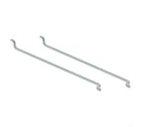 Palanca de estrangulador 16573-ZE7-000 para cortacéspedes Honda HRH536 QXE Pro, reemplazo de brazo de control de estrangulador de metal resistente (2 piezas)