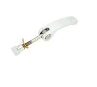 Palanca de fijación de liberación rápida de vástago de bicicleta plegable(WHITE)