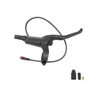 Palanca de freno de aleación de aluminio para Kukirin G4 Max, mango automático de disco de aceite de 2 núcleos, interruptor de corte de seguridad para scooter electrónico, parte hidráulica negra