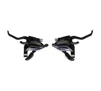 MANETAS DE CAMBIO DE BICICLETA 8 + 3 VELOCIDADES NEGRO ST-EF500-4 DEDOS SHIMANO