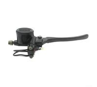 Palanca de freno de bicicleta eléctrica con motor apagado, sistema de aceite de punto hidráulico, ajuste de tubo de 10 mm, abrazadera de barra de 22,2 mm, construcción de aleación (derecha)