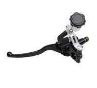 Palanca de Freno de Embrague Cilindro para Maestro de Bomba Freno Embrague hidráulico Motocicleta Universal 22 mm y 7/8"(Lleft Side)