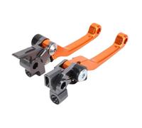 Palanca de Freno de Embrague CNC Compatible con Modelos de Motocicleta EXC EXCF EXCR XC XCF XCW XCFW SX SXF 125 144 150 200 250 300 350 450 500 Reemplazo del Mercado de Accesorios(Orange)
