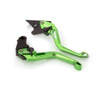 Palanca de freno de embrague de freno de motocicle Para Hon@&da CBF600 CBF 600 N/NA/S/SA 2004 2005 2006 Motocicleta Ajustable Freno Embrague Palanca Mango Puños(3D 158mm Green)
