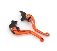 Palanca de freno de embrague de freno de motocicle Para Hon@&da CBF600 CBF 600 N/NA/S/SA 2004 2005 2006 Motocicleta Ajustable Freno Embrague Palanca Mango Puños(3D 158mm Orange)