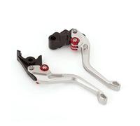 Palanca de freno de embrague de freno de motocicle Para Hon@&da CBF600 CBF 600 N/NA/S/SA 2004 2005 2006 Motocicleta Ajustable Freno Embrague Palanca Mango Puños(3D 158mm Silver)