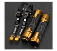 Palanca de freno de embrague de freno de motocicle PARA XV750 XV 750 Virago 1997 1996 1995-1988 Ajustable Freno Embrague Palanca CNC Motor Mango Plegable Empuñadura Conjunto(XV750 Virago 88-97-12)