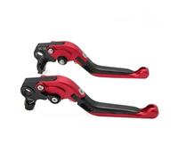 Palanca de Freno de Embrague Palancas de Embrague y Freno Plegables para Ducati para Scrambler 1100 800 Full Trottle/para Icon 2018-2024(Rojo)
