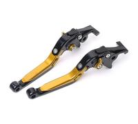 Palanca de freno de moto para Yamaha YZF-R1/R1M/R1S 2015-2026 Palancas de freno y embrague de aluminio CNC, plegables extensibles, ajustables en longitud y posición