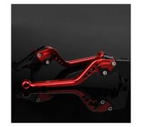 Palanca De Freno del Manillar Maneta De Embrague De Freno Corta Y Larga para Yam&AHA YZFR125 YZF R125 2008-2013(177mm Red)