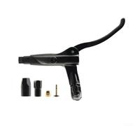 Palanca de freno hidráulica de 5 mm para bicicletas de montaña hecha de aleación de aluminio con cilindro de aceite integrado y herramientas de instalación (palanca de freno L + R)