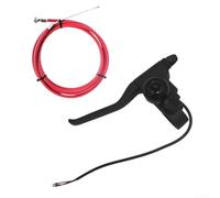 Palanca de freno izquierdo ABS para GOTRAX para scooter eléctrico GXL V2 compatible con Apex Pro XL XR XR Ultra diseñada para rendimiento a largo plazo (palanca de freno+línea)