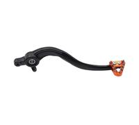 Palanca de freno pedal trasero motocicleta for K-tm XC XCF XCW SX SXF EXC EXCF TPi 6D 125 150 200 250 300 350-500 2017-2022 (plata plateada-02)(Black orange-02)