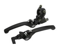Palanca de Freno Plegable Mango Palancas de Embrague de Freno Juego de Piezas 2,5 mm Compatible con Piezas de Motocicletas automotrices CRF IRBIS Apollo Xmotos KAYO BSE Pit Dirt Bike