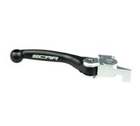 Envío gratis maneta de freno scar flex plegable negro para moto repuestos