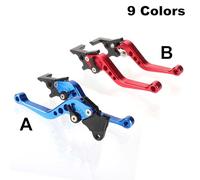 Palanca de Freno y Embrague CNC Universal para Motocicleta, 22 mm, 7/8", Compatible con la mayoría Scooters palancas de Freno y Embrague(Titanium B)