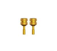 Palanca de mando de aluminio para DJI Neo para mini 3 Avata Remote - ABS Pulgar Rocker Upgrade Silver Red Gold - Maniobra suave Equipo de fotografía aérea Tamaño compacto 12 x 8 x 2 cm (dorado)
