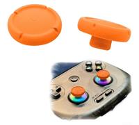 Palanca de mando de repuesto para Anbernic RG406VH | Cómodo para piezas de controlador de juegos PLA con control preciso | Para una fácil instalación del pulgar | Gris, negro, rosa, amarillo (naranja)