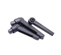 Palanca de mango ajustable, manijas de sujeción, hilo femenino, tuerca de perilla de Metal, herramientas de maquinaria, tuerca de posición, M5, M6, M8, M10, M12, M16, 1 ud.(M16)