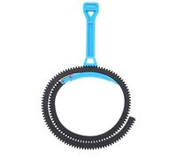 Palanca de Mango de Enfoque de Seguimiento, Anillo de Engranaje de Enfoque de Zoom Ajustable Duradero de plástico para cámara DSLR, videocámara DV HDV, Negro, Gris, Azul, 60mm, 29g (Azul)