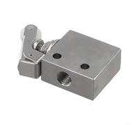 Palanca de rodillo Tipo 2 Posición Válvula Mecánica de 3 Vías para Control de Flujo de Aire Neumático TAC2-31V con Conexión de Puerto de 8.4mm