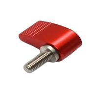 Palanca de sujeción aleación aluminio con rosca macho M4, perilla manija CNC ajustable, tornillo apriete manual, 1 pieza Fijación sin herramientas(Red 7 type)