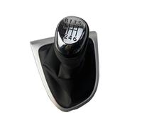 Palanca De Velocidad De Coche Para Clio 4 MK4 2012-2019 LHD 5/6 Velocidades Palanca De Cambios Cubierta De Funda De Fuelle Cabezal De Cambio(Chrome 6 Speed)