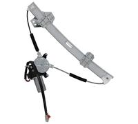 Palanca de ventana de coche compatible con Civic 1996 1997 1998 1999 2000, accesorios de motor de regulador de ventana eléctrica del lado izquierdo delantero 741734 72250S04A01 72250S04A02