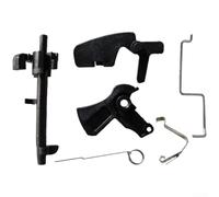 Palanca del acelerador de precisión más conjunto de interruptor de apagado compatible con modelos Ms380 Ms381 Ms382 para garantizar un funcionamiento suave y apagado del motor para corte al aire libre