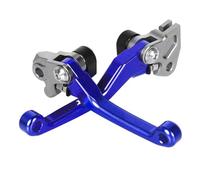 Palanca Embrague Freno Compatible Con Para KLX110 Para KLX110L 2000-2023, Palancas Embrague De Freno CNC Con Pivote Motocicleta, Palanca De Manija, Palanca Manija De Embrague CNC.(Blue)