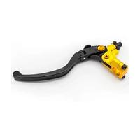 Palanca Embrague Freno Embrague Universal Motocicleta Cable Plegable 7/8 "y 22mm Mango Izquierdo Para Suzuki Para Kawasaki Para Aprilia Para Ducati Palanca Freno Embrague(Oro)