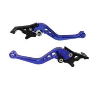 Palanca Embrague Freno Motos 1 Par De Empuñaduras De Freno De Mano Ajustables Para Motocicleta(Blue)