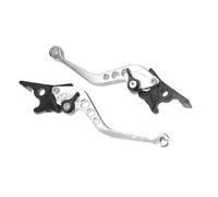 Palanca Embrague Freno Palancas De Embrague De Freno De Motocicleta CNC Aleación De Aluminio Universal 1 Par Palanca Freno(3)