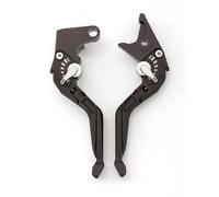 Palanca Embrague Freno Para BWS100 Para BWS Para MBK Para Booster 100 Para ZUMA X-Over 125 YW50 YW125 Palanca Embrague Freno Extensible Plegable Ajustable CNC Motocicleta(3D H)