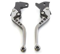 Palanca Embrague Freno Para Cygnus 125 Para BWS 125R Para Smax155 2016 2017 Para Aeon Para Cobra 400 Quad Palancas Freno Disco Palanca Embrague Freno Ajustable Motocicleta(177mm Gray)