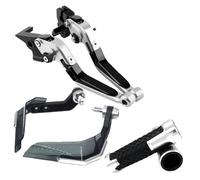 Palanca Embrague Freno PARA KAWASAKI PARA NINJA 650 650R PARA NINJA650 PARA NINJA650R 2009-2016 Palanca Embrague Freno CNC Para Motocicleta Mango Combinado Protector Goma(C)