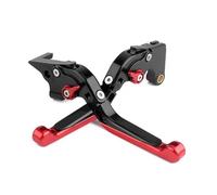 Palanca Embrague Freno para RKF 125 para RKF125 2018 2019 2020 2021 2022 Palanca De Embrague De Freno Ajustable CNC para Motocicleta Maneta Frenos Moto(Black Red)