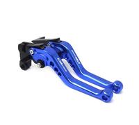 Palanca Embrague Manetas Embrague Freno Cortas Aluminio CNC Motocicleta para CB1300 2003 2004 2005 2006 2007 2008 2009 2010 Palanca Freno Moto(Blue)