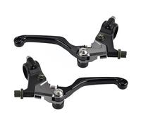 Palanca Embrague Motocicleta Palanca de Embrague Freno para Motocicleta para Suzuki DR100 DR125 DR250 DR400 DR500 DS100 DS125 DS185(Set Black)