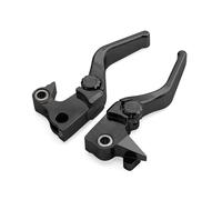 Palanca Embrague Motocicleta Palancas de Freno para Sportster Iron XLH 883 1200 XL883N XL1200N para Custom X48 Forty-Eight Seventy-Two 2004-2013(Black-Short)