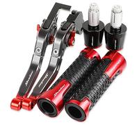 Palanca Freno Bicicleta Accesorios Moto Palancas Embrague Freno Ajustables Motocicleta puños Manillar compatibles con Honda Vt1100C2 Sabre Shadow 2000 2001 2002 2003 2004-2007 Manetas Freno(24)