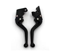 Palanca Freno Clutch Manetas Embrague Freno Cortas Aluminio CNC Motocicleta para Suzuki para GSX1250F para GSX1250SA para GSX1250ABS 2010-2016 Palanca Freno Motocicleta(Black1)