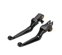 Palanca Freno Embrague 1 Par Palancas Embrague Freno Negras Para Touring Road King Street Glide Para Softail Sportster Para Fat Bob Para Dyna Low Manillar Rider Maneta Embrague Palanca