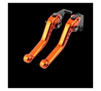 Palanca Freno Embrague Accesorios Para Motocicletas Para Kawasaki ER-6F ER6F 2006 2007 2008 Manijas Palanca De Embrague De Freno Cortas Maneta Embrague Motocicleta Manija(Orange)