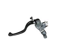 Palanca Freno Embrague Motocicleta Cable Embrague CNC 22mm Universal Motocicleta Cuerda Izquierda Línea De Tracción Palancas(Grey)