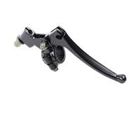Palanca Freno Moto Manija de freno de palanca de embrague de aleación de aluminio negra para motocicleta Dirt Bike ATV de 22mm