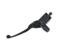 Palanca Freno Moto,Palanca de freno de motocicleta Cilindro maestro de embrague de freno delantero de motocicleta universal de 14 mm, negro, 7/8" y 22 mm, bomba hidráulica Uso apto para motocicleta, p