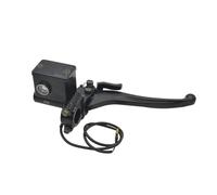 Palanca Freno Moto para Accesorios Motocicleta Piezas 22 mm Cilindro Maestro Embrague Palanca Bomba hidráulica palancas Freno Maneta Izquierda(Right)