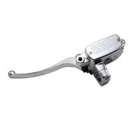 Palanca Freno Moto Para CBF500 Para CBF600 CB400F CB400 CB500 NC70 CB400SF Cilindro maestro de palanca de embrague de freno de motocicleta cromado de 1 "25 mm(Plating left)